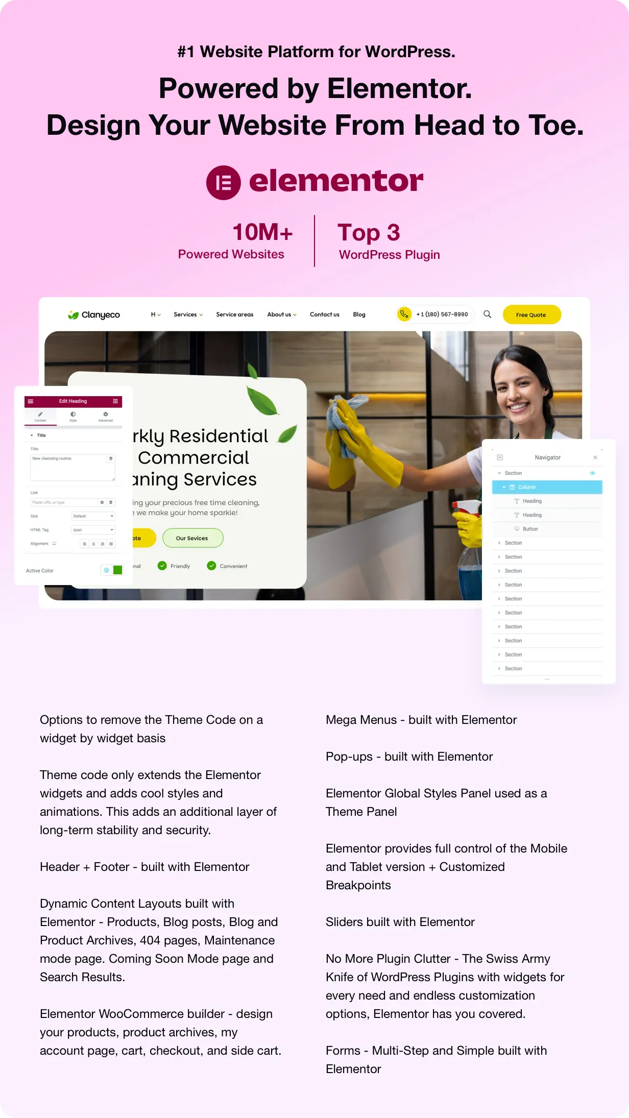 ClanyEco– Cleaning Services WordPress Theme - 2