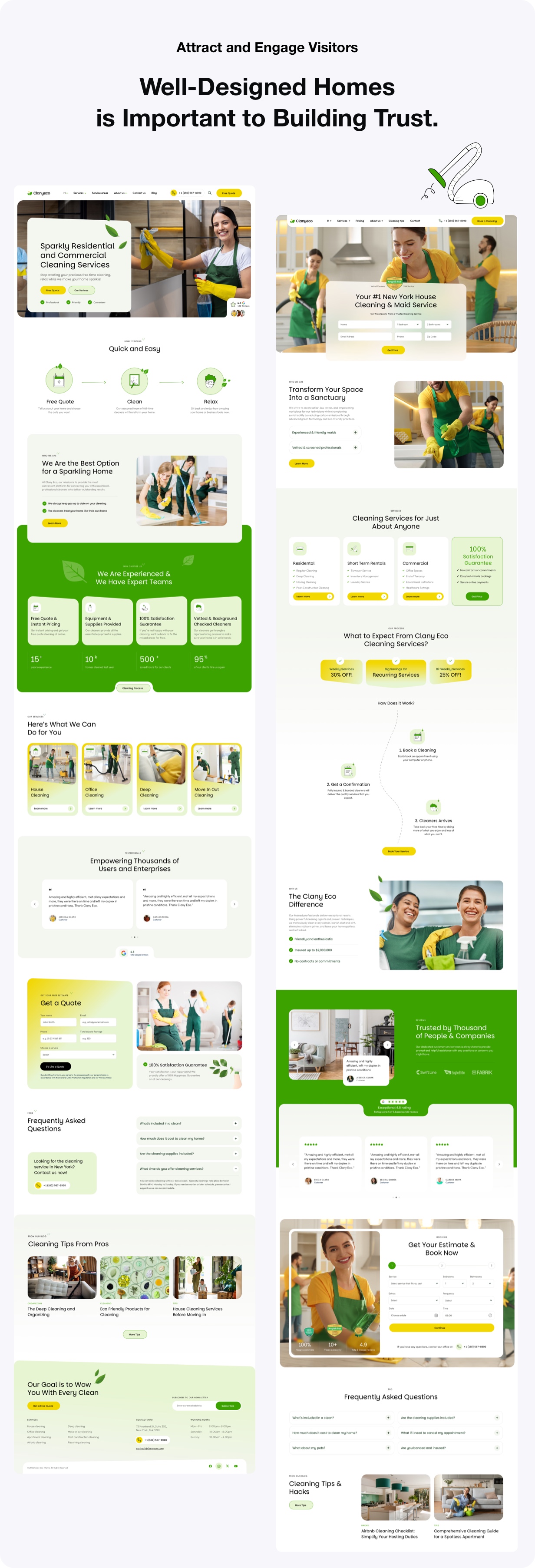 ClanyEco– Cleaning Services WordPress Theme - 4